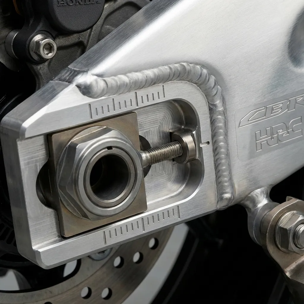 Rear Axle Alignment Marks