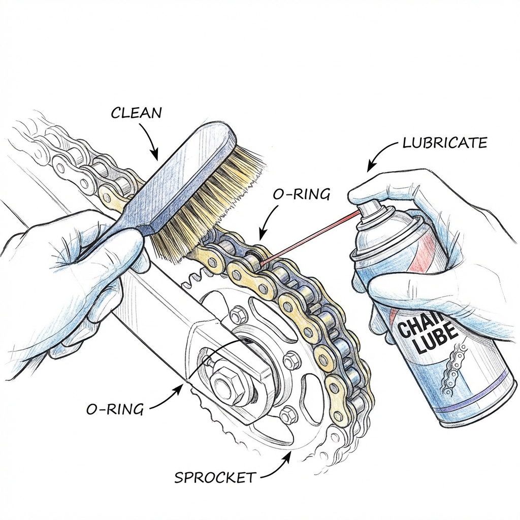 Chain Maintenance: Cleaning, Lubrication, and Adjustment
