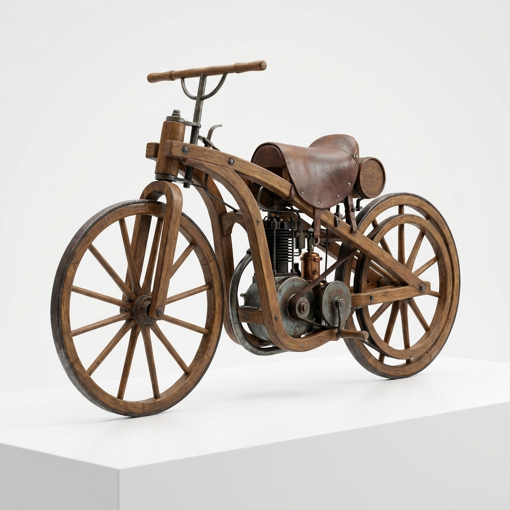 The Birth of the Motorcycle: The 1885 Daimler Reitwagen